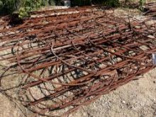 QTY OF REBAR COLUMNS, 7’...... H X 30”...... W