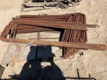 QTY OF REBAR, 54”...... X 9”......