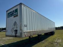 2009 WABASH WABASH NATIONAL CORPORATION 53'X102" VAN TRAILER VIN: 1JJV532W79L314533