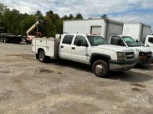 2003 CHEVROLET SILVERADO VIN: 1GCJK33163F163354 UTILITY BODY