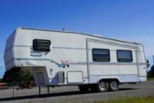 28' American Star Camper with 4' x 12' Bump out