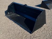 New 84" Skid Steer Snow/Litter Bucket