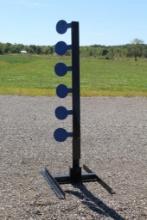 New 5/16'' AR 500 Steel Handgun Dueling Tree Target