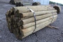 Southern Yellow Pine Fence Posts