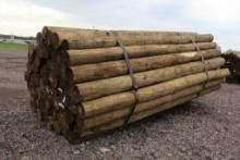 Southern Yellow Pine Fence Posts