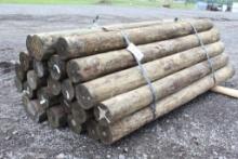 Southern Yellow Pine Fence Posts