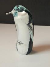 Schroders Handblown Penquin, Arizona glass art