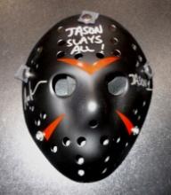 Ari Lehman JASON Friday the 13th  Autographed & Multi Inscribed Mask & Photo Lot JSA W coa