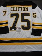 Connor Clifton Boston Bruins Autographed Custom Hockey Jersey JSA W coa