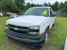 2006 Chevrolet Silverado Pickup Truck, VIN # 3GCEC14X56G215226