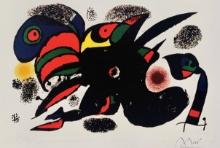 Joan Miro AGORA II Facsimile Signed Limited Edition Giclee