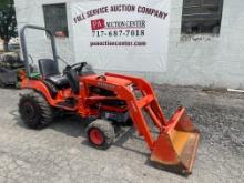 Kubota BX2230 4X4 Hydrostatic Tractor W/ Loader