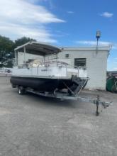 2004 Odessey 18' 11" Pontoon Boat w/ Trailer