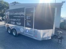 2008 Pace American 7'X16' V Nose Trailer