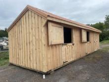 New 12X30' Animal Shelter/Tie Stall Barn