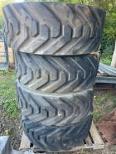 Set Of (4) Used IN445/50D710 Boom Lift Wheels