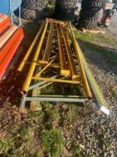 Skid Lot Of (3) Pallet Racking Uprights