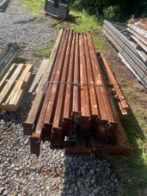 Skid Lot Of Pallet Racking Uprights And Beams