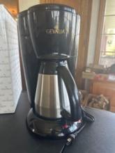 Gevalia...8 Cup Coffee Maker with Stainless Steel...Carafe......Shipping