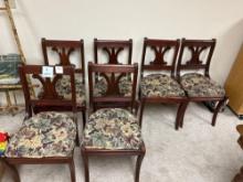 6 Vintage Mahogany...Dunken...Phyfe...Dining Room...Chairs