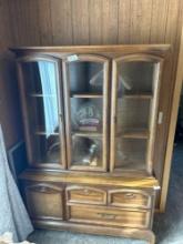 Hutch, 50''w x 17''d for base x 69''h, Nice!