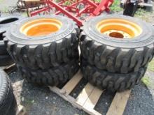 12 16.5 Tires on Wheels