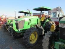 JD 5100E Utility Tractor, 4x4, ROPS, LHR