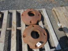 Farmall Cub Rear Wheel Weights