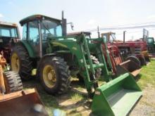 JD 6403 4WD Cab Tractor w/JD 542 Loader