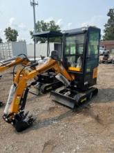 New Vicsec Co Mini Excavator Model VC13C