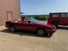 1990 Chrysler Lebaron Convertible (located off-site, please read description)