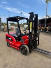 New Traner Co Dual Mast Electric Forklift Model TR15