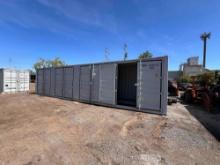 New RINA Co 40ft, 4 side door Steel Shipping/Storage Container