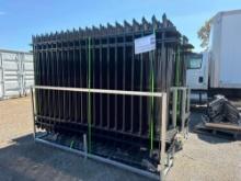 (20) New FENS Co 10ft x 7ft Panels (w/ 21 posts) Galvanized Fence Set Model FEN20