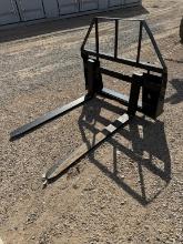 Mower King Pallet Forks for skid steer