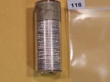 Original FULL ROLL of Brilliant Uncirculated 1958-D Washington Quarters