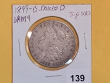 VARIETY! 1899-O Micro "O" Morgan Dollar