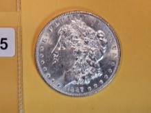 1887 Morgan Dollar