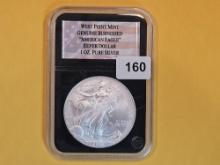 GEM Brilliant Uncirculated 2007-W American Silver Eagle