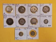 Ten more little better silver World coins