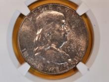 NGC 1961 Franklin Half Dollar