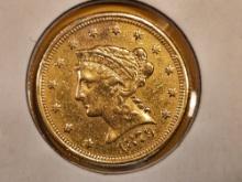 GOLD! 1879 Liberty Head $2.5 Dollar Quarter Eagle