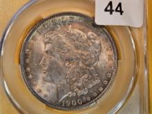 CACG 1900 Morgan Dollar in Mint State 64