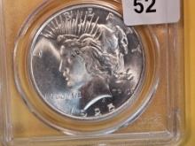 PCGS 1925 Peace Dollar in Mint State 64