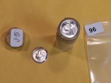 Original Brilliant Uncirculated FULL ROLL of 1958 silver Roosevelt Dimes