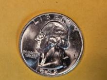 Variety! 1958 Type B Reverse GEM Brilliant Uncirculated Washington Quarter