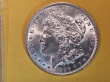 Very Choice Brilliant Uncirculated 1896 Morgan Dollar