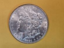 Choice Brilliant Uncirculated 1884 Morgan Dollar