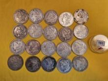 ** FULL ROLL ** Twenty Morgan Silver Dollars