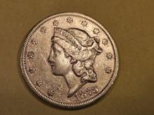 GOLD! Bright 1873-S Gold Liberty Head Twenty Dollars